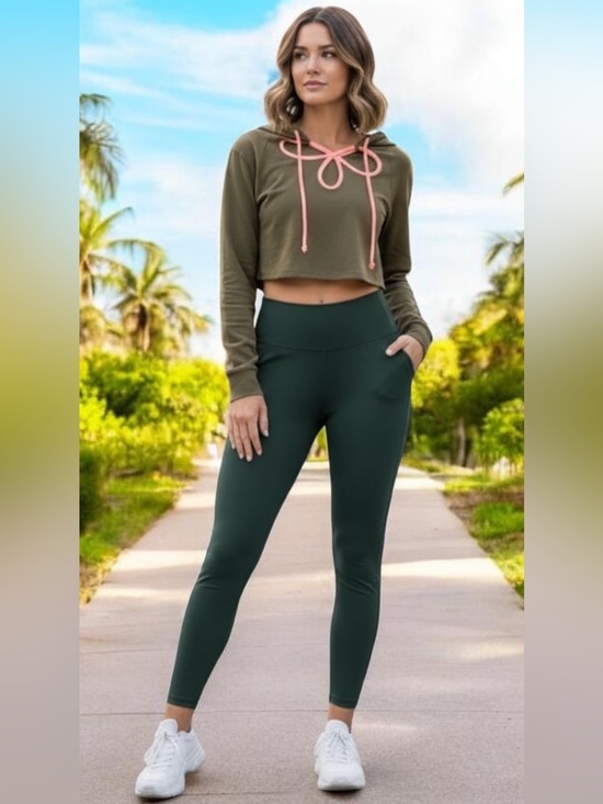 FP Movement by Free People Tops - Free People Movement Sweatshirt Olive green NWOT/M